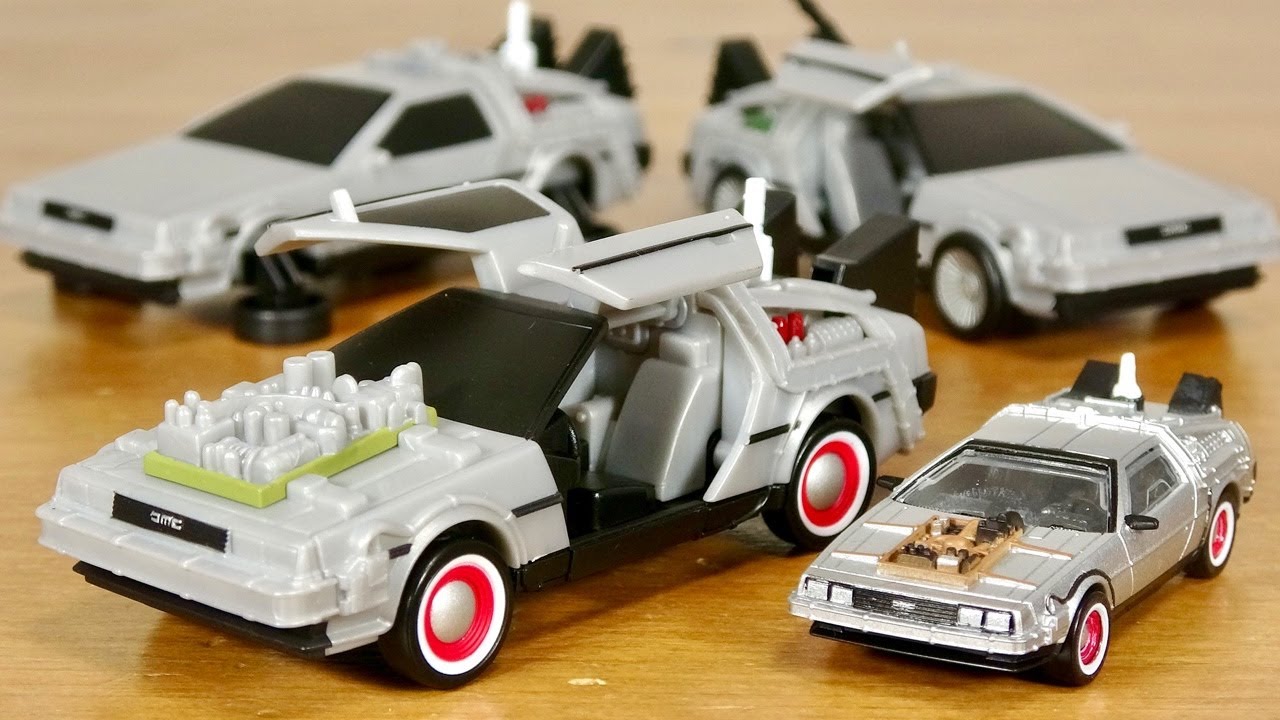 The Bandai version with opening gull wings is amazing in scale