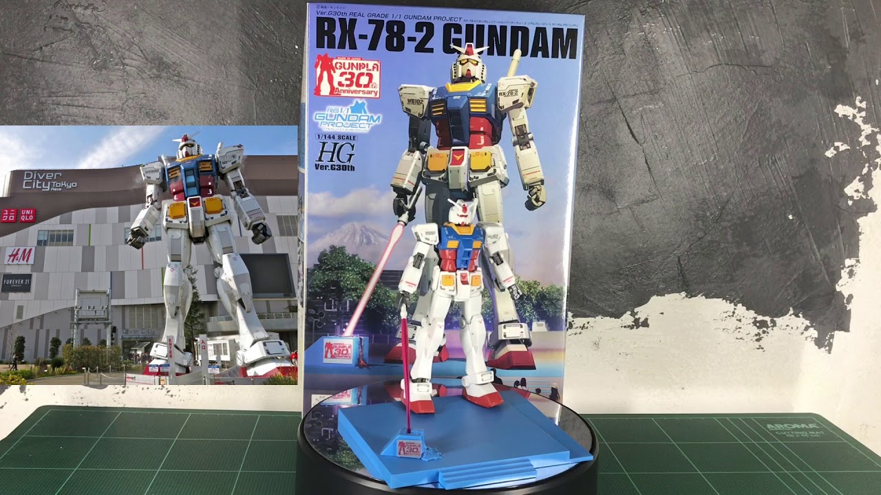 REVIEW HG RX-78-2 Gundam Ver.30th REAL GRADE 1/1 GUNDAM PROJECT