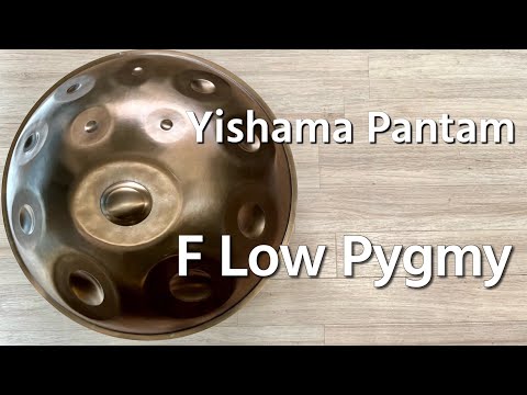 ハンドパン販売】 Yishama Pantam / F Low Pygmy 試奏1 - YouTube