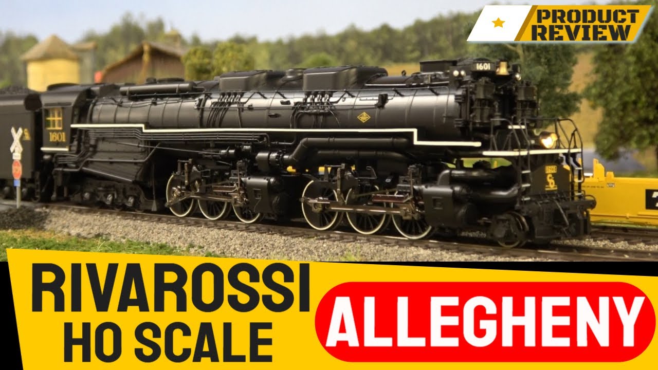 2024 Rivarossi HO Scale Allegheny 2-6-6-6 Steam Locomotive Review