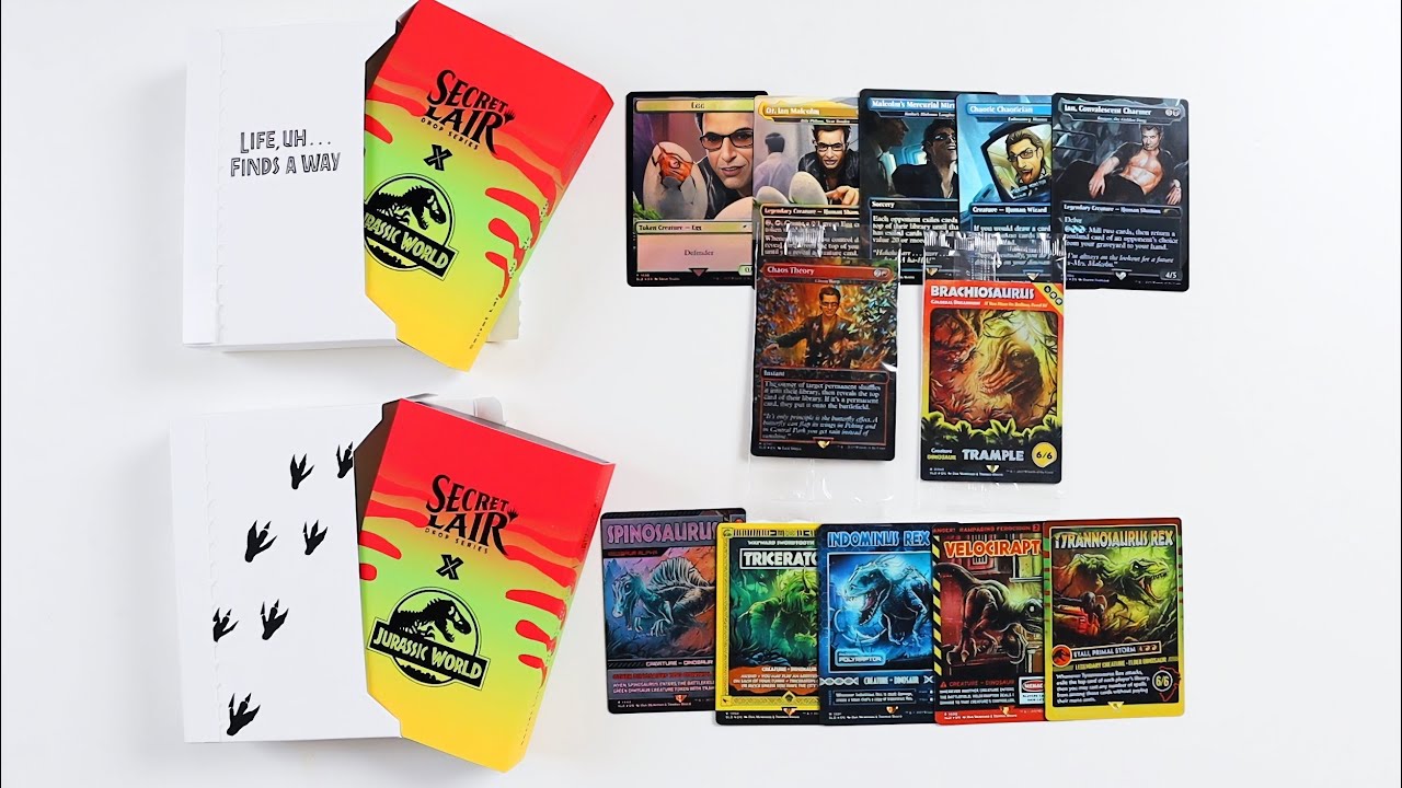 Magic: The Gathering - Secret Lair X Jurassic World: Dr. Ian