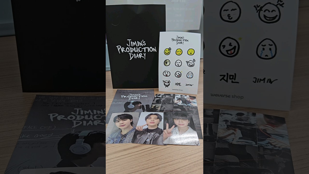 BTS #방탄소년단 | Unboxing #Jimin Production Diary Early Bird