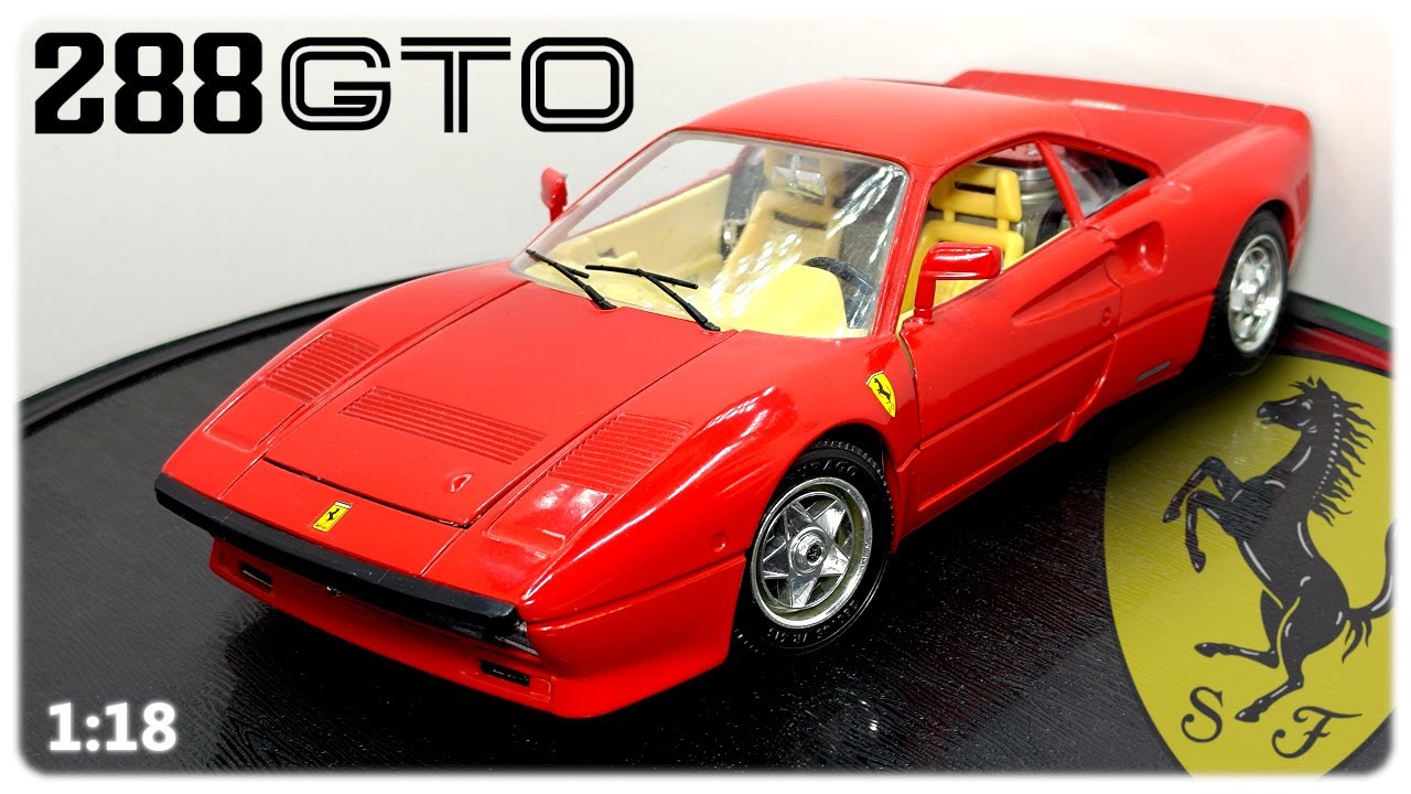 Ferrari 288 GTO (1984) [Bburago 1:18] - YouTube