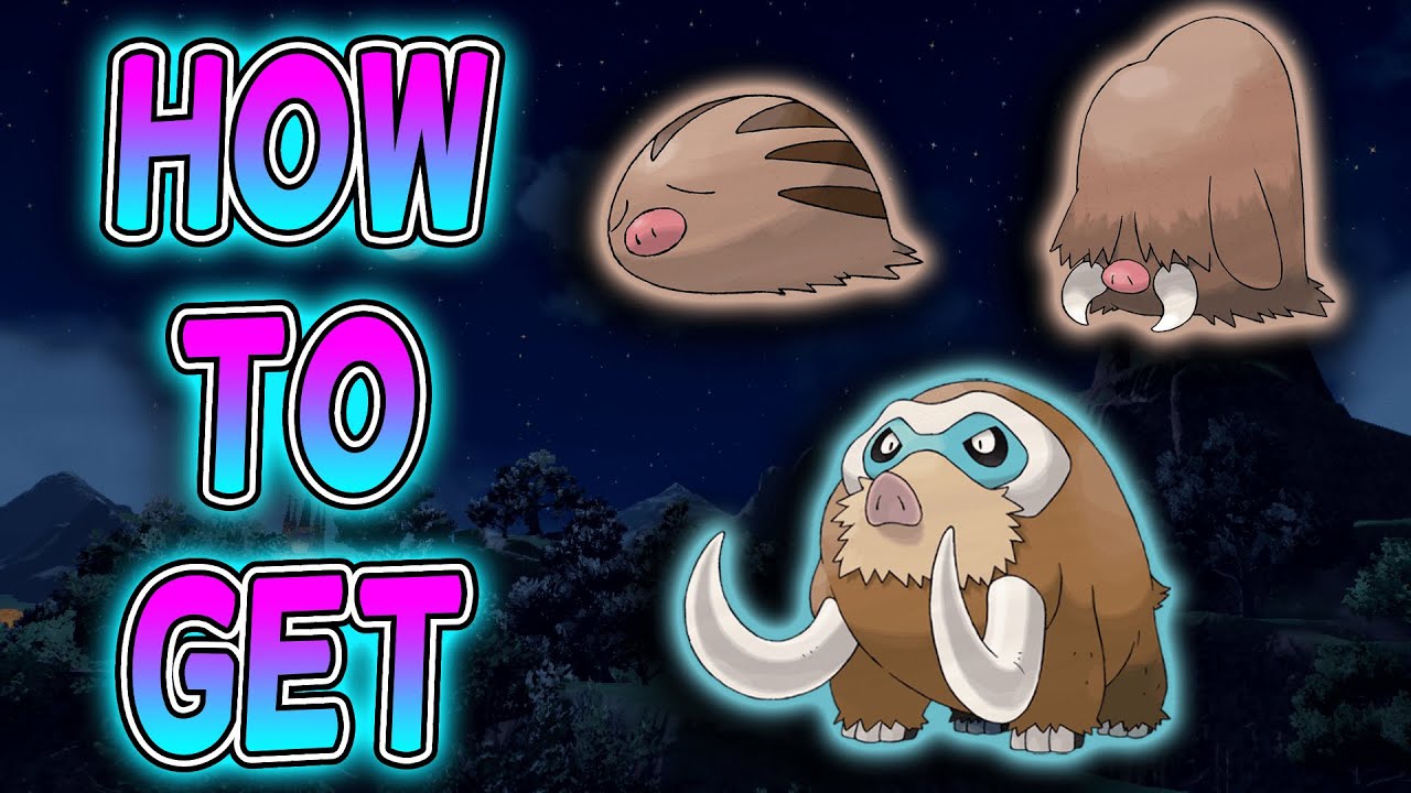 Where To Find Swinub Piloswine And Mamoswine In Pokemon Scarlet