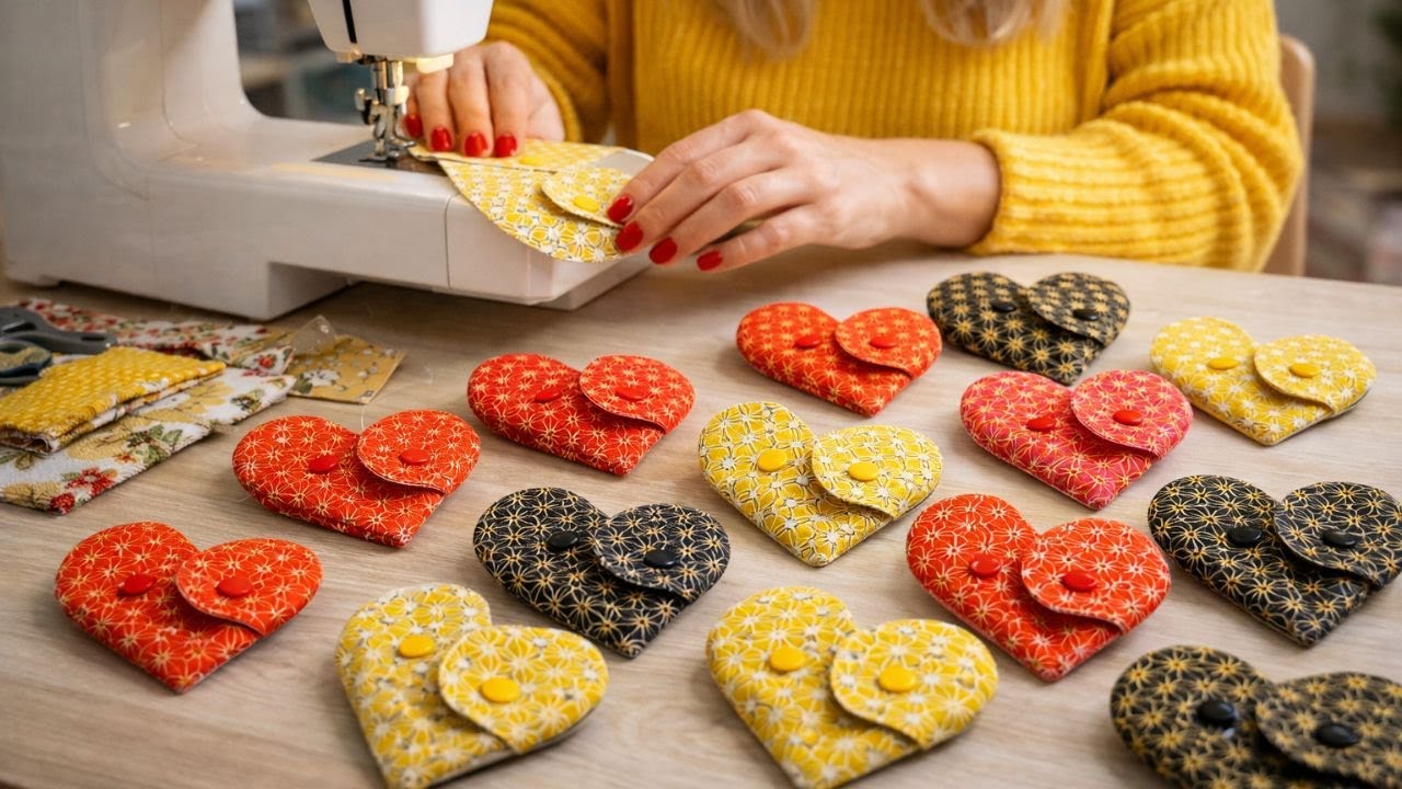 How to make a cute accessory case] in 10 minutes - YouTube