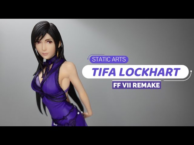 FF 7 Remake Tifa Lockhart Static Arts Figure Unboxing - YouTube
