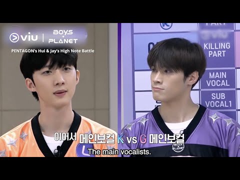 PENTAGON's Hui & Jay's High Note Battle for EXO's Love Me Right