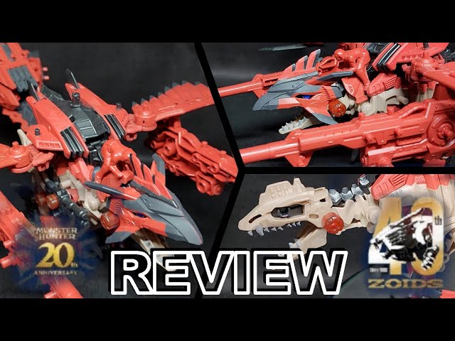 MONSTER HUNTING TIME!! | Zoids Takara Tomy Sonic Bird Laeus Review