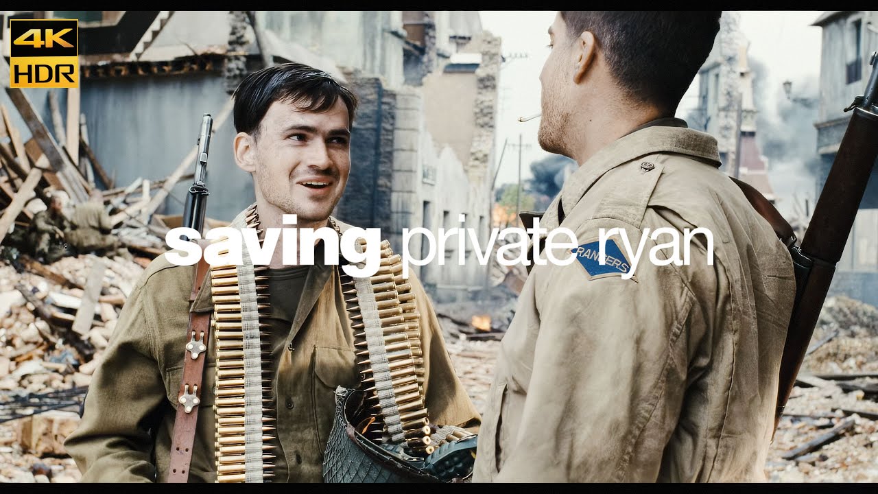 Saving Private Ryan (1998) | FUBAR Movie Clip 4K HDR10 Kodak 5247