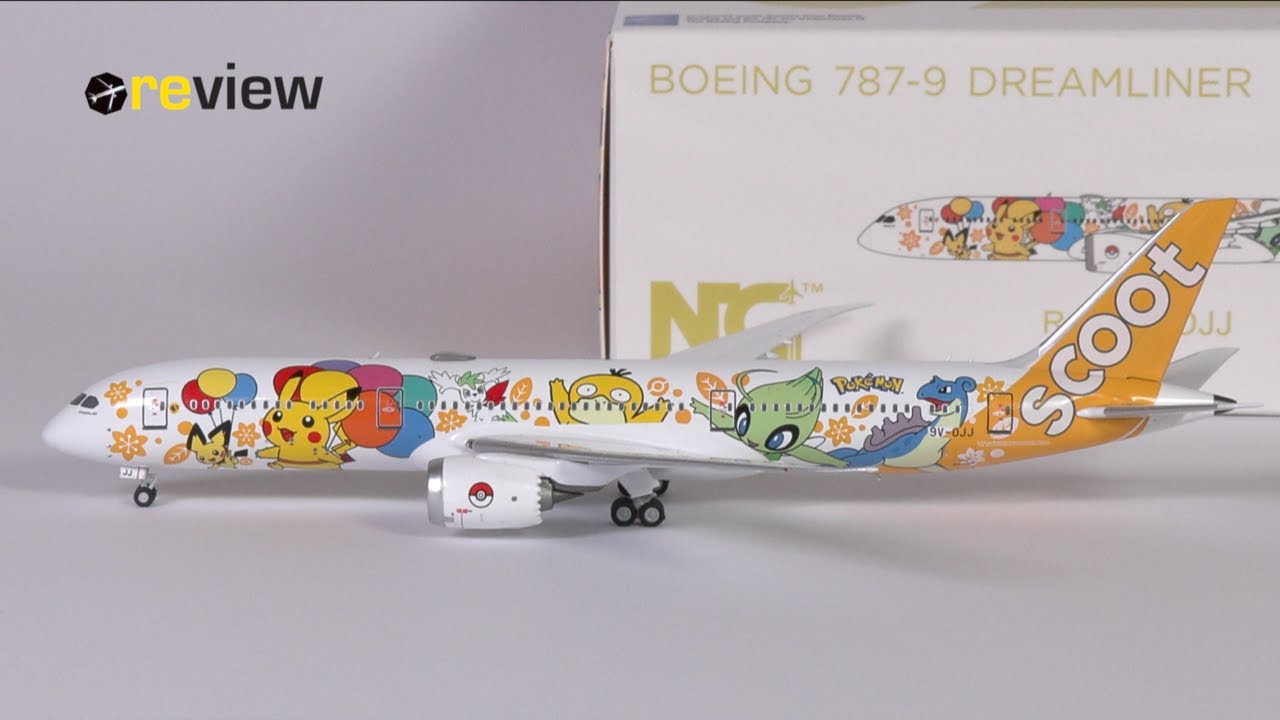 Scoot Boeing 787-9 - Pokemon livery | Review #641 - YouTube