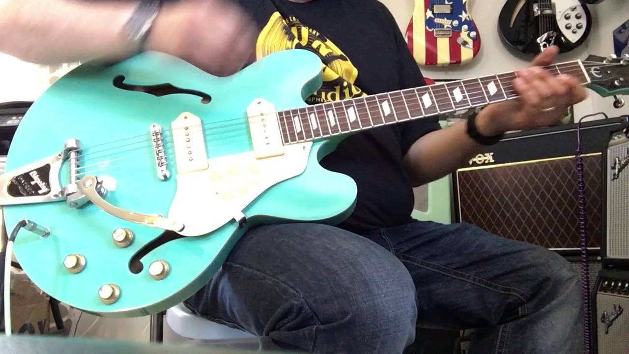 Lindy Fralin P90 Noiseless Pickups Review On An Epiphone Casino