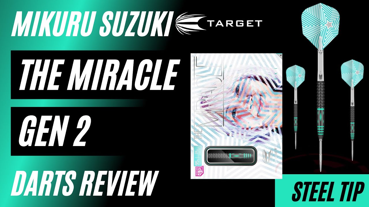 Target Mikuru Suzuki The Miracle Gen 2 Swiss Point Darts Review