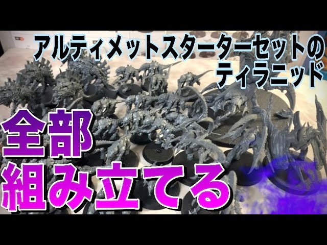 ウォーハンマー】数に圧倒されそう！アルティメットスターターセットの