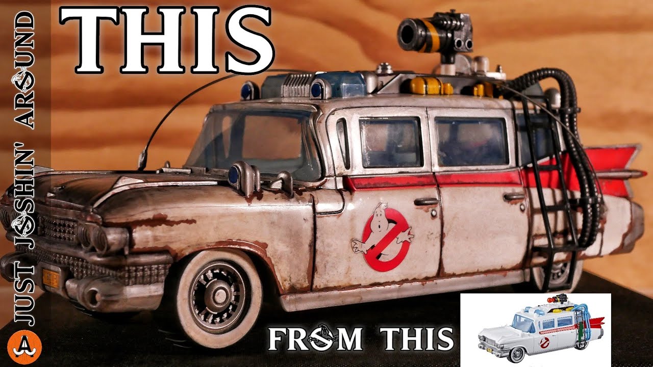 Ghostbusters Afterlife Ecto 1 Car // Toy Collectible Customization