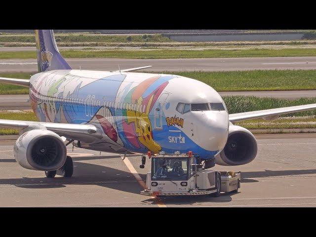 スカイマーク ピカチュウジェット BC2 模型 スカイマーク ピカチュウ