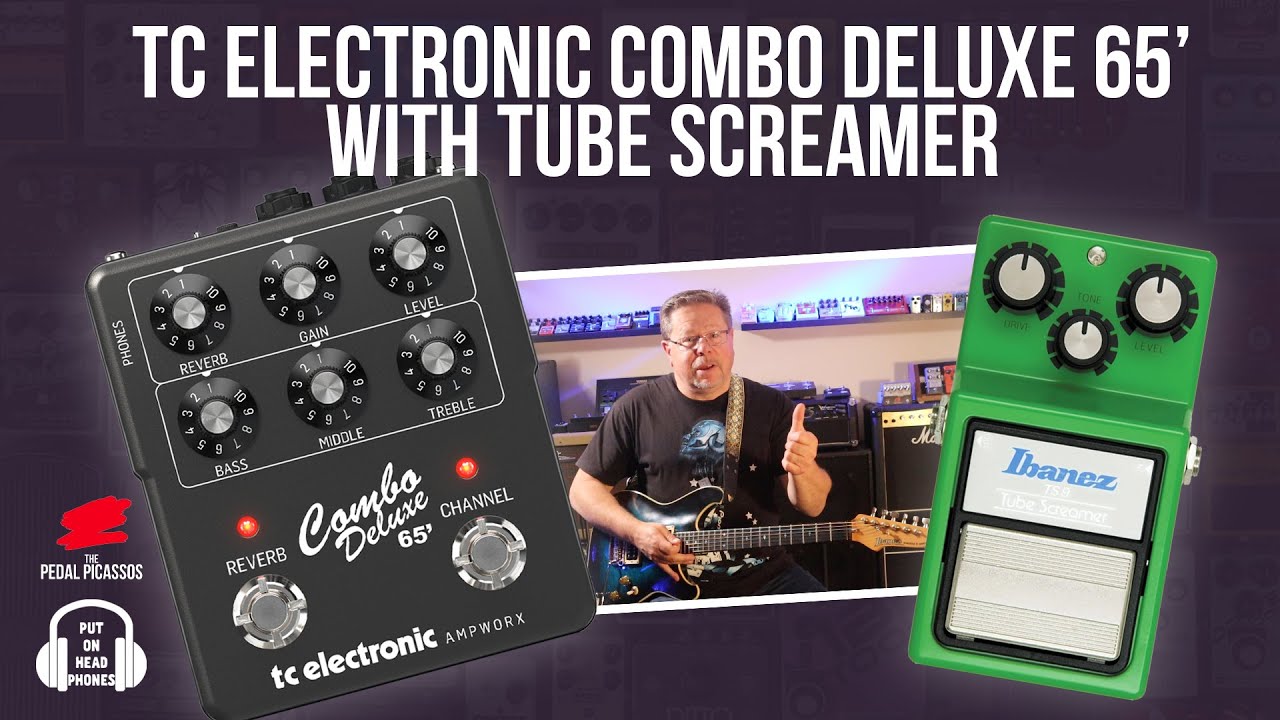 TC Electronic Combo Deluxe 65' with Ibanez tube screamer - YouTube