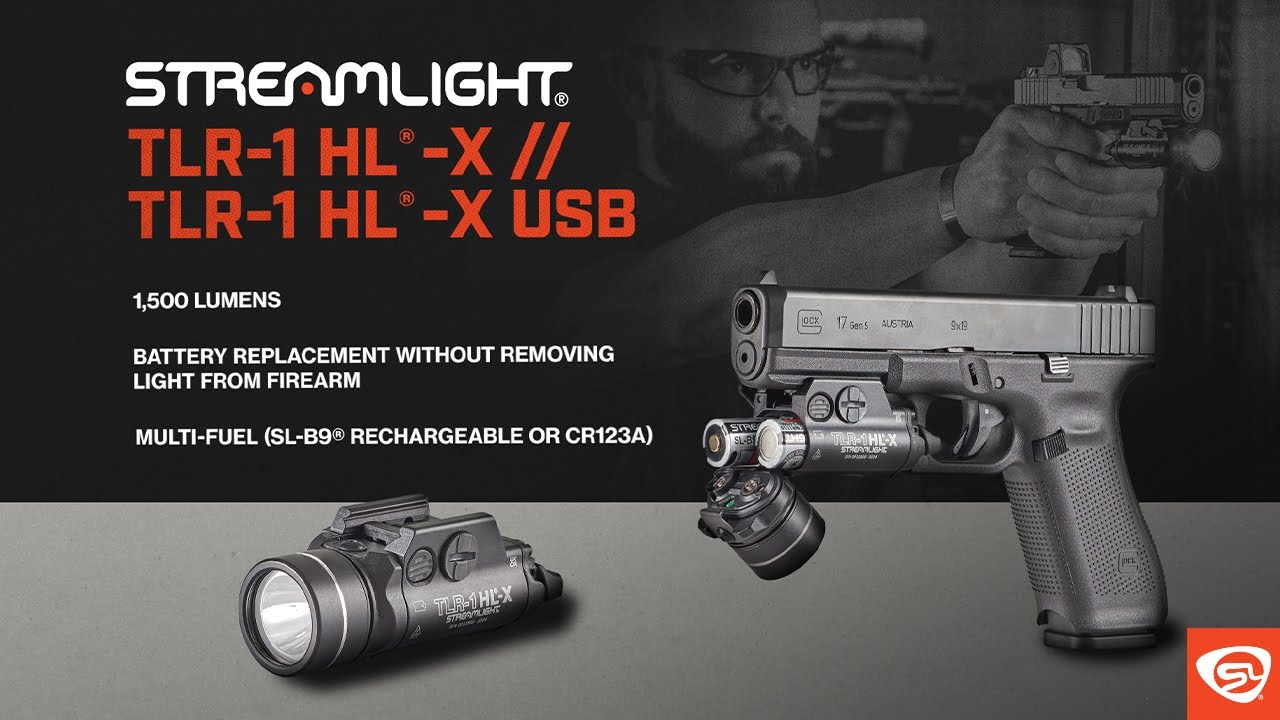 TLR-1 HL®-X | Multi-Fuel Rail-Mounted Light | Streamlight®