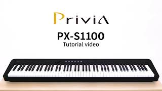 Casio Privia PX-S1100 88-key Digital Piano - Black | Sweetwater