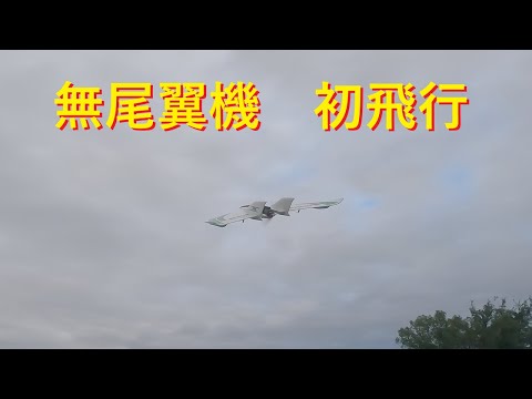 ラジコン飛行機】Z−84無尾翼機 初飛行 - YouTube