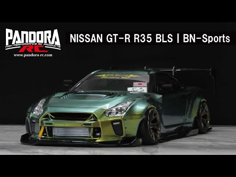 パンドラRC｜NISSAN GT-R R35 BLS BN-Sports - YouTube