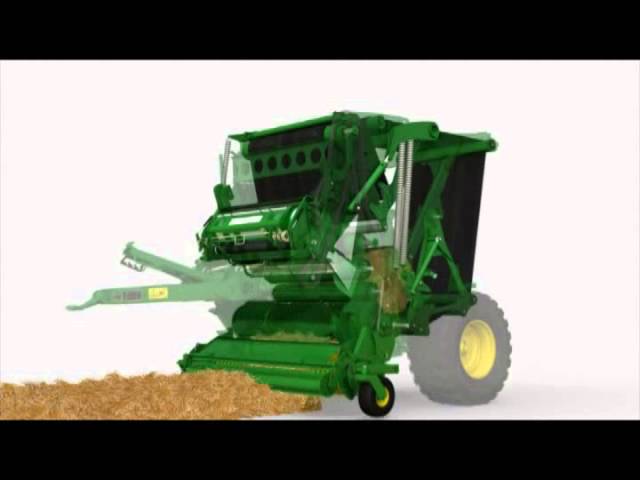 100秒劇場 JD 900シリーズラウンドベーラー構造 プロモーション映像