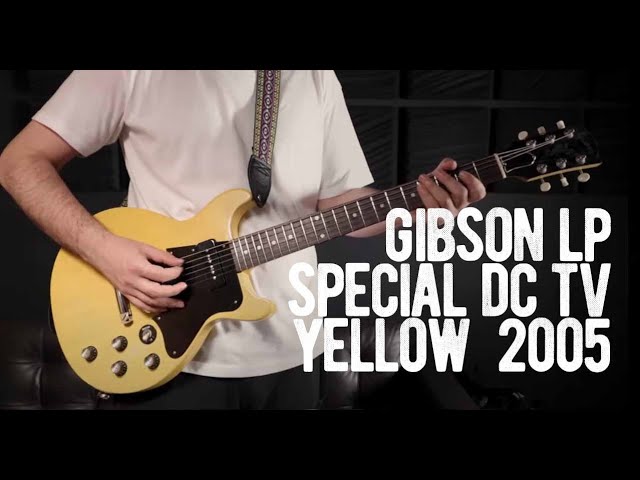 Gibson Les Paul Special Double Cutaway TV Yellow Faded 2005 USA