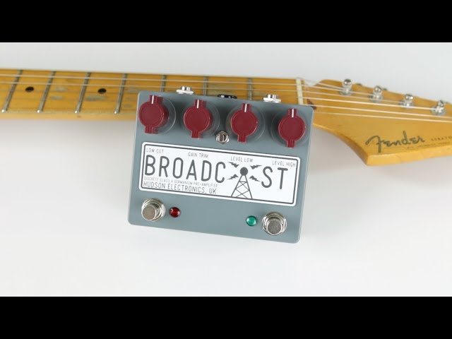Hudson Electronics Broadcast with High Cut Toggle - YouTube