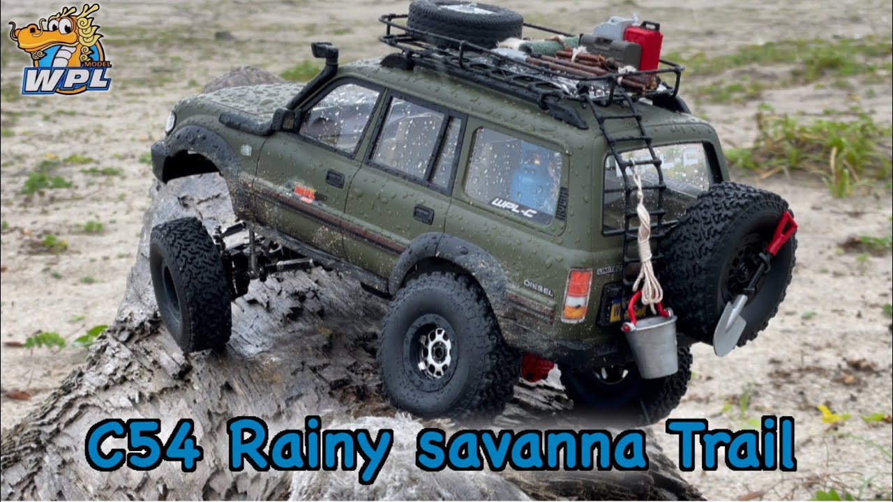 WPL C24 【C54 80ランクルボディー】が超かっこいい - YouTube