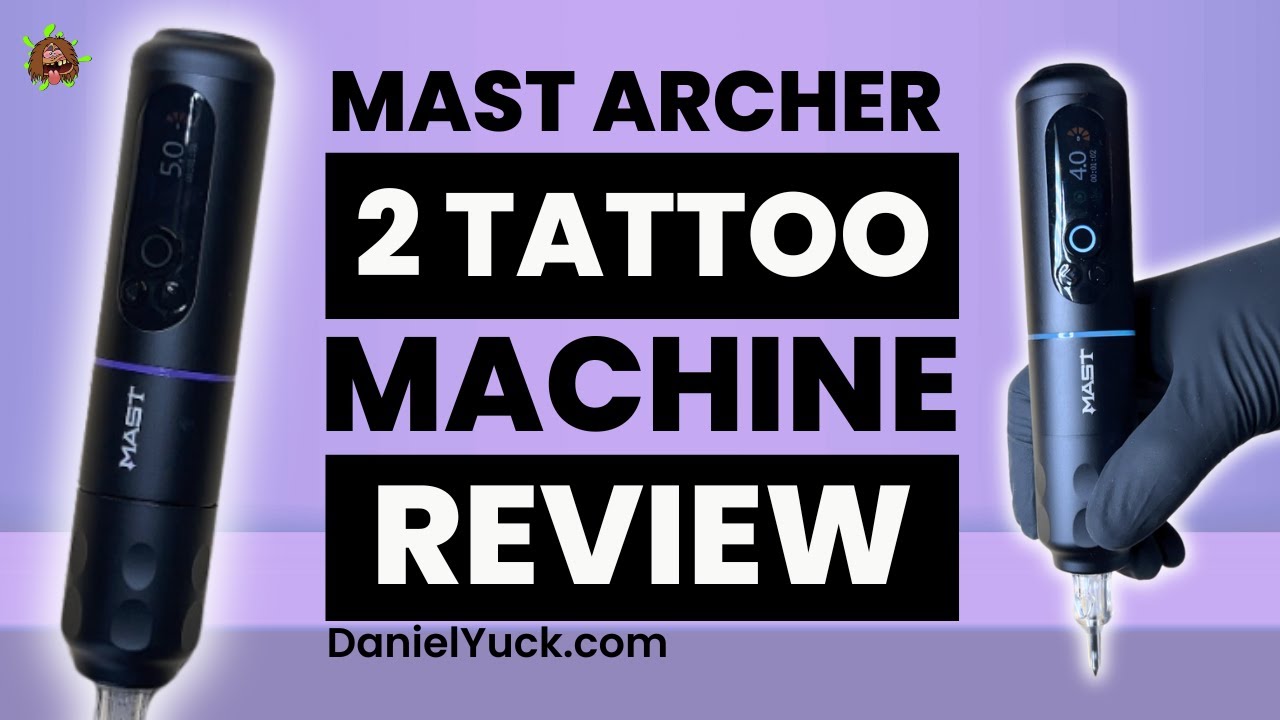 Mast Archer 2 Tattoo Machine Unboxing And Review - YouTube