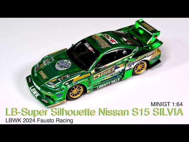 LBWK 2024 Fausto Racing Nissan S15 | Is This the BEST MiniGT of