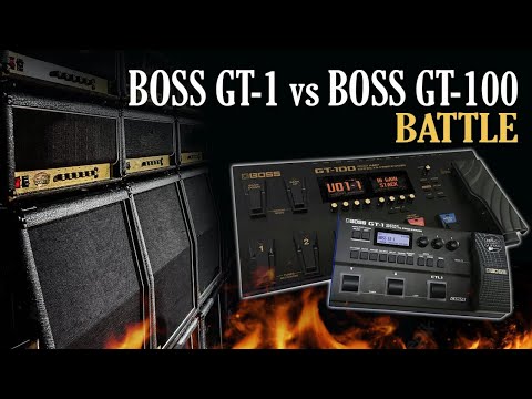 BOSS GT-100 - YouTube