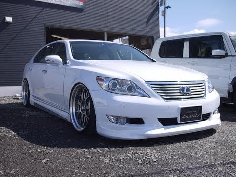 レクサス LS460L エイムゲイン21インチAW ローダウン サンルーフ LEXUS