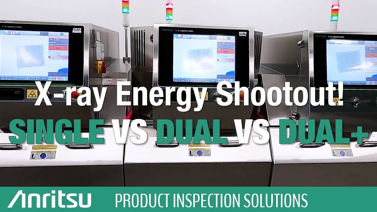 X-ray Shootout: Single Energy vs. Dual Energy on Bags of Nuts