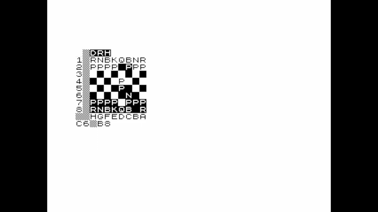 1K ZX Chess for the ZX81 - YouTube