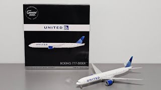 Gemini 200 United Airlines Boeing 777-300ER [N2352U] 1/200 Scale