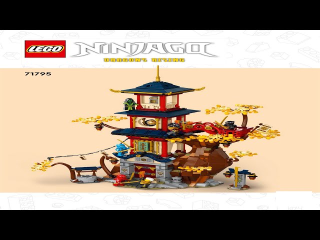 LEGO instructions - Ninjago - 71795 - Temple of the Dragon Energy
