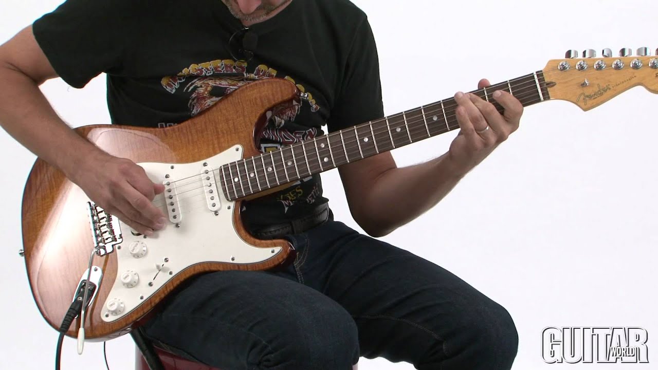 Guitar World Gear Review - Fender Select Stratocaster HSS - YouTube