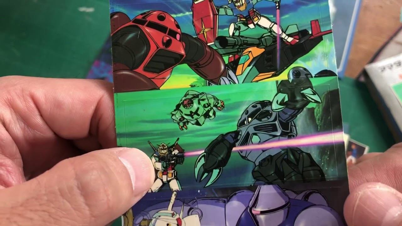 駄菓子屋シール】アマダのガンダム シール全部開けて見ました。 - YouTube