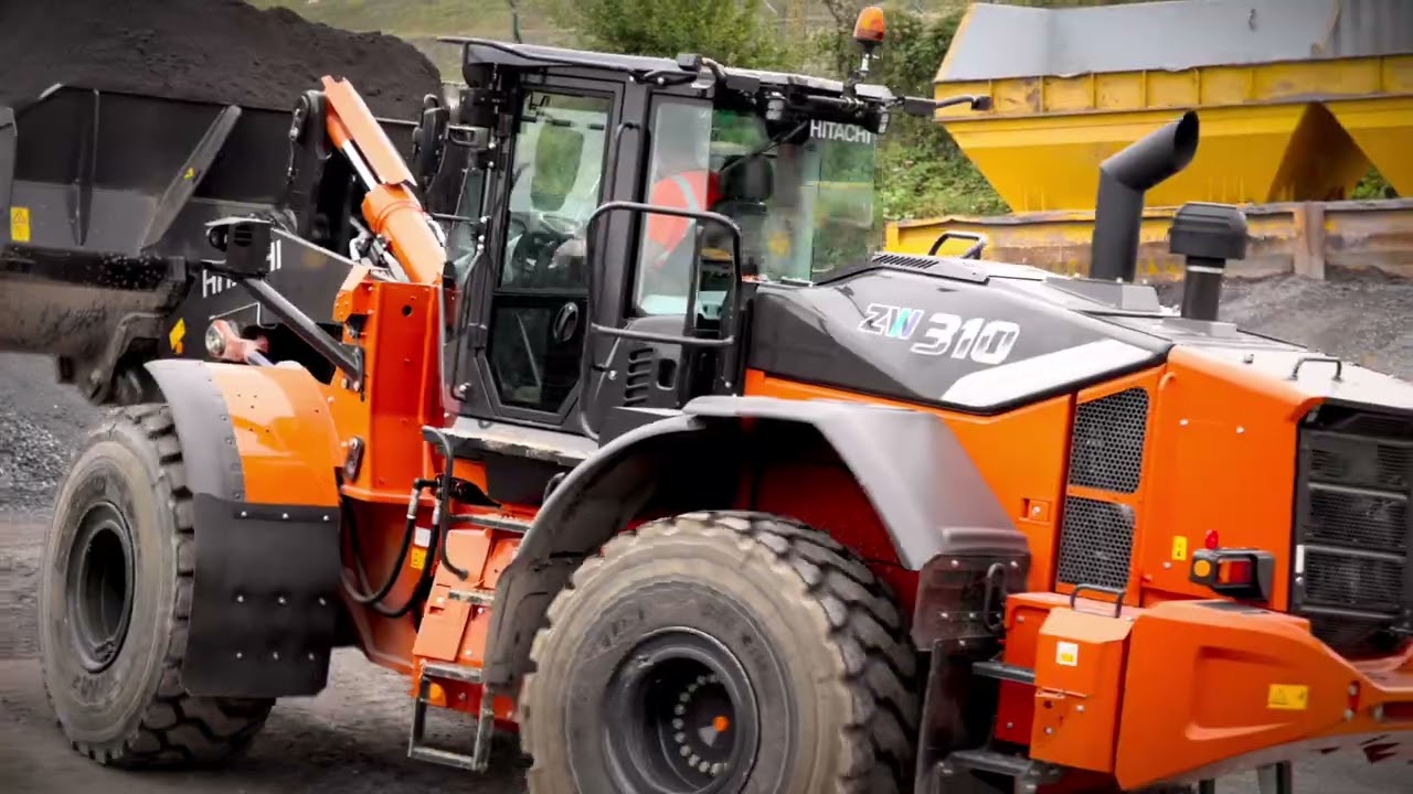 Hitachi ZW310-7 Product Movie - You're in Control - YouTube
