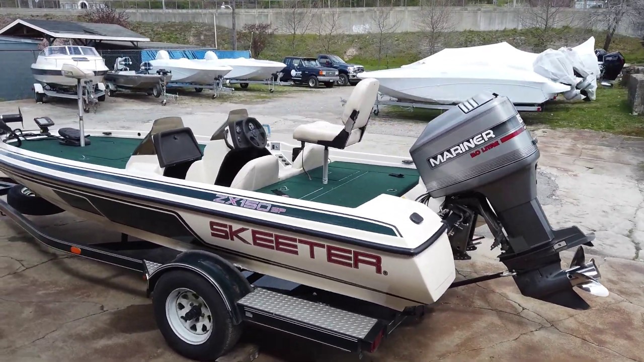1996 Skeeter ZX150 - Bass Boat - Thayer's Marine - Norwich, CT