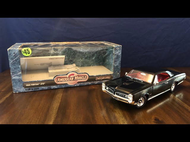 Ertl 1/18 1966 Pontiac GTO Unboxing and Review - YouTube