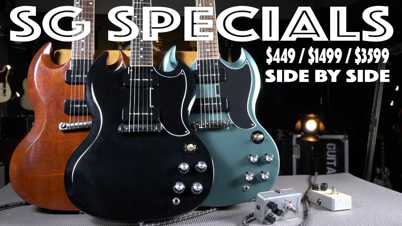 Which SG Special Would You Buy? - Gibson, Epiphone, and Gibson