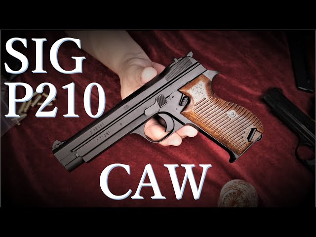 CAW モデルガン SIG P210 HW & MGC版 - YouTube
