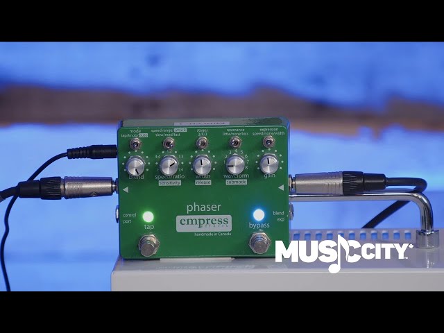 Empress Effects Phaser Guitar Pedal Demo at Music City Canada