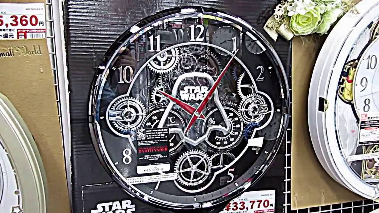 ヨドバシアキバ rhythmスター・ウォーズ からくり時計 ♪Cantina Band