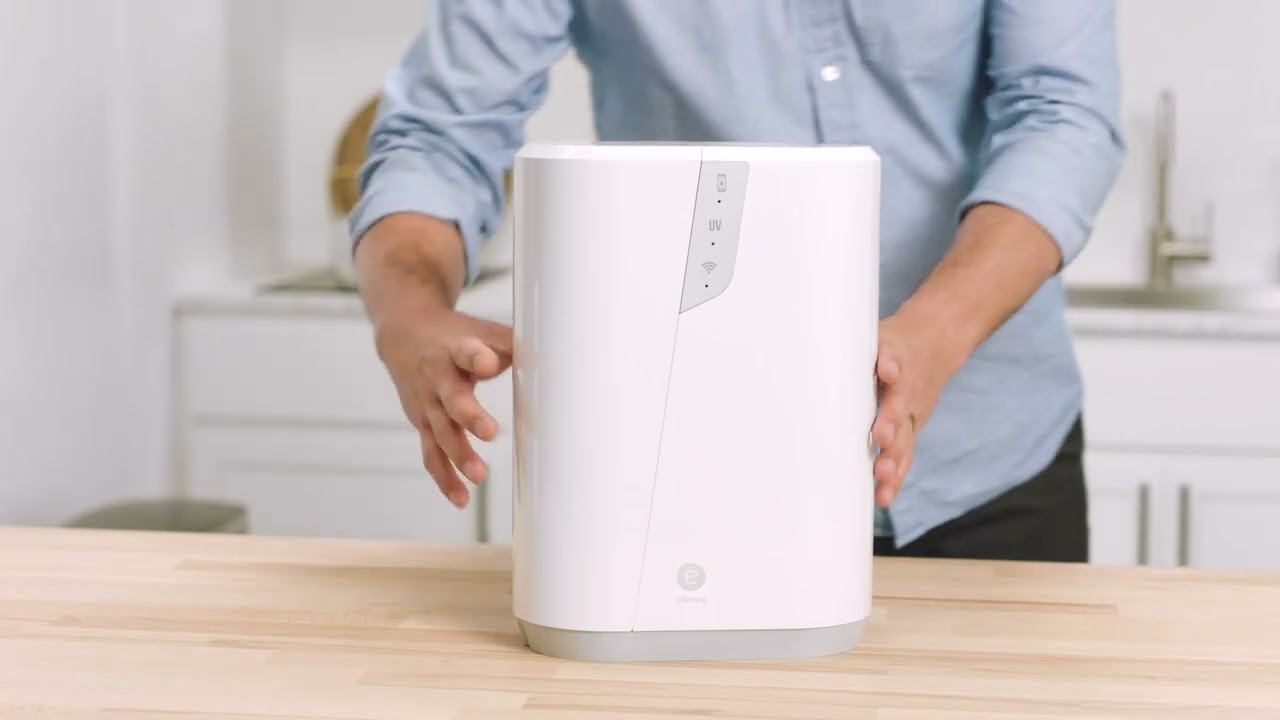 The New eSpring Water Purifier | Below Counter Installation - YouTube