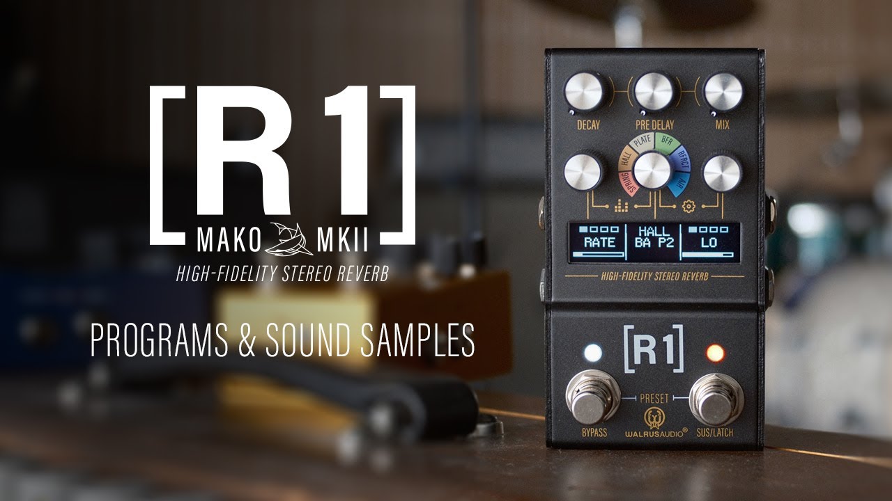 Mako Series MKII: R1 High-Fidelity Reverb