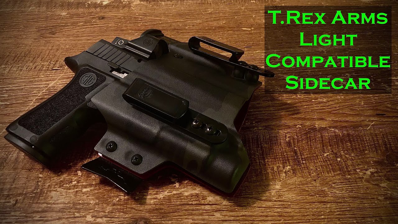 T.Rex Arms Light Compatible Sidecar Appendix Holster Review - YouTube