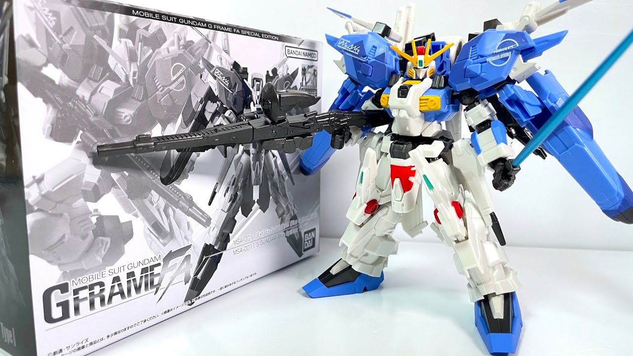 MOBILE SUIT GUNDAM G FRAME FA Ex-S GUNDAM/S GUNDAM（Blue Splitter