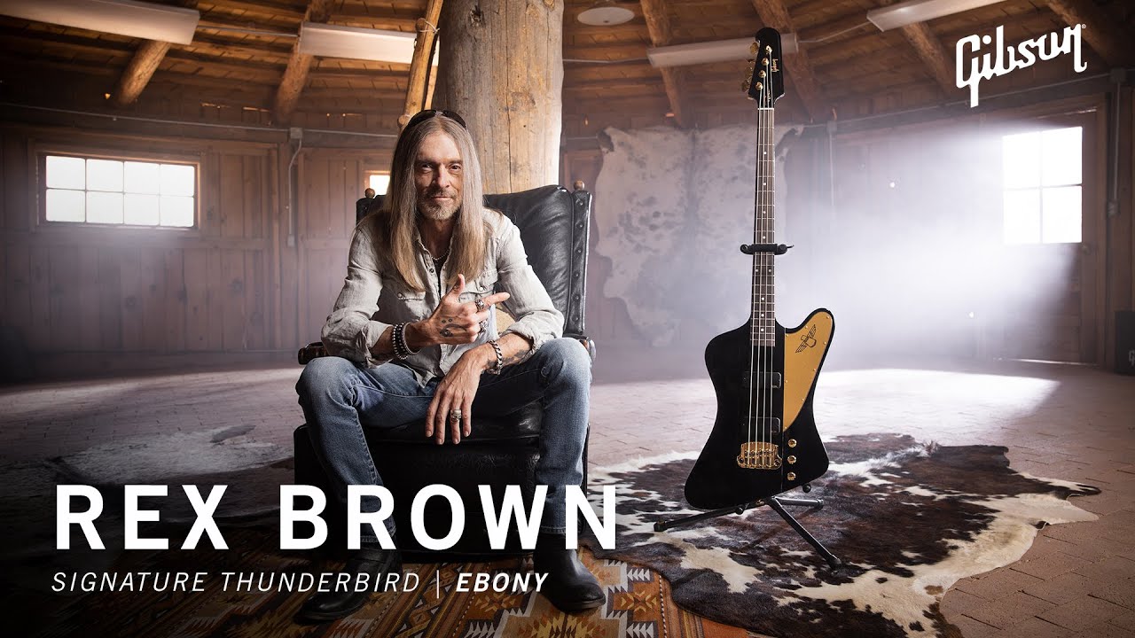 GIBSON】Rex Brown Signature Thunderbird Bass | ベース・マガジン